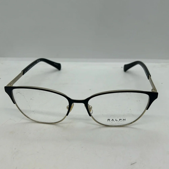 Ralph Lauren™ RA6055 Eyeglasses Frames Case RXable 9452 Black Gold NWT - Picture 3 of 8